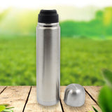Stainless Steel Vacuum Flask with Cover for Hot & Cold Drinks (750 ML)