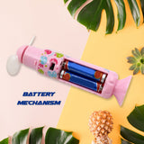 Battery Operated Handheld Mini Fan (1 Pc, Battery Not Included)