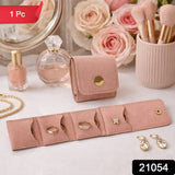 Foldable jewelry organizer wallet
