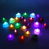 heart led Candles