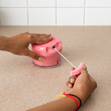 Manual Mini Food Processor Vegetable Chopper Hand Pull String Onion Chopper (1 Pc)