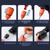 48V Portable Car Pressure Washer Kit with Rechargeable Battery