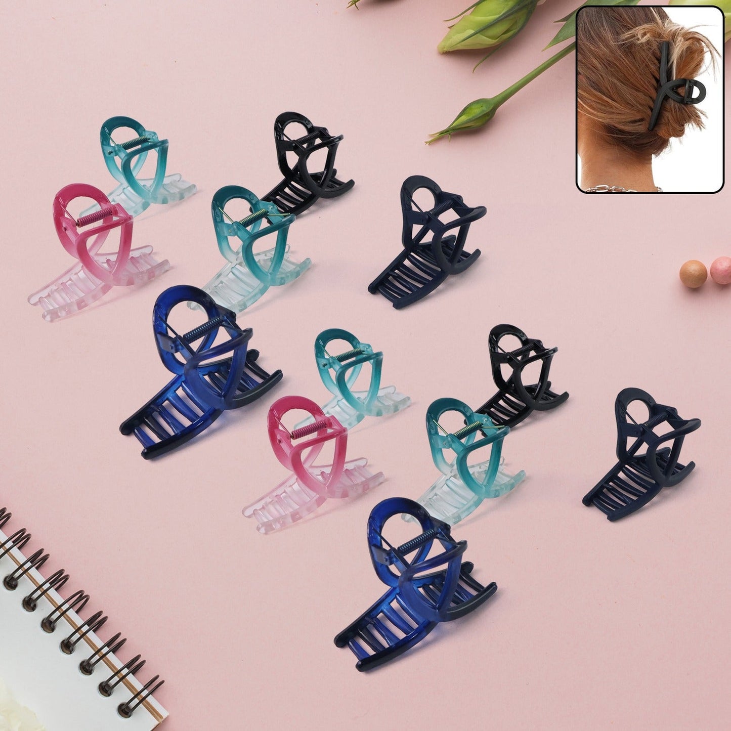 Minimalist Matte Hair Clamp