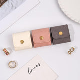 Travel friendly jewelry storage pouch