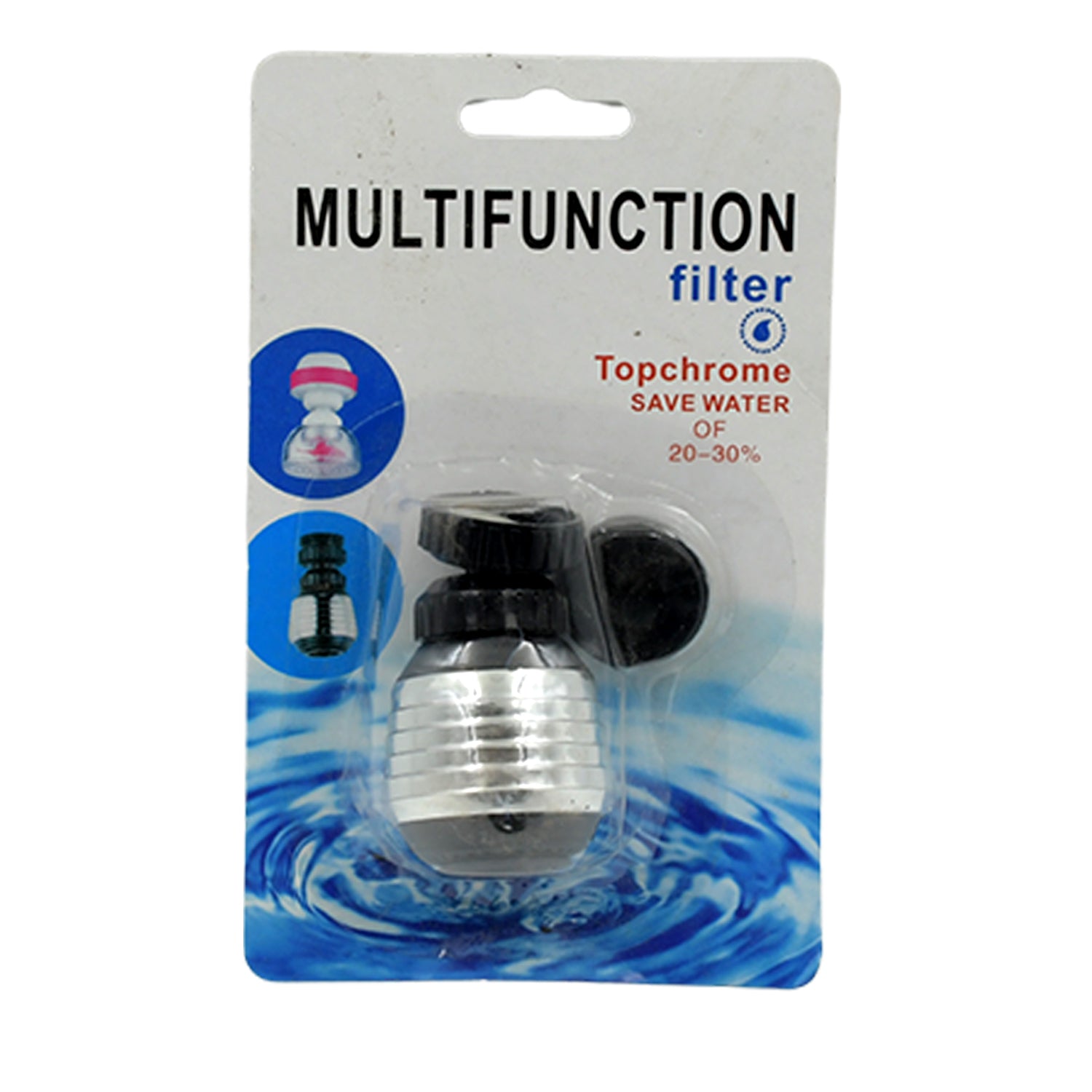 Faucet Bubbler, Faucet Aerator, Water Filter 360° Sink Use (1 Pc)