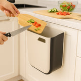 Portable Collapsible Hanging Trash Can for Kitchen & Car