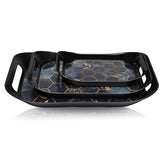 Elegant Plastic Serving Tray Combo