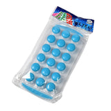 Smart Push Out Round Shape Mini Ice Cube Trays ,Silicone Chocolate Mold Maker