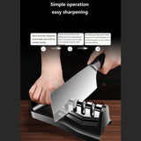 Kitchen Knife Sharpener – Handheld Chefs & Serrated (1 Pc, Chopper Not Included)