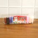 Kids 12 Color Antibacterial Super Clay Set for Creative Play (1 Set)