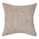 Soft Corduroy 16x16 Throw Pillow Cover Square Decorative Cushion Case (1 Pc)