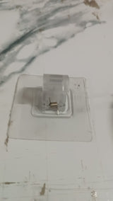 Self-Adhesive Transparent Wall Hook Holder Clip (1 Pc)
