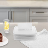 Simple Silicone Tissue Holder – Cube/Cylinder Tissue Box for Bathroom, Office