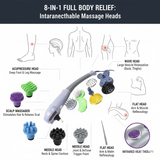 Electric 8 In 1 Full Body Massager, Magic Massager (1 Set)