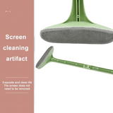 Window Screen Cleaning Brush With Extendable Handle (1 Pc)