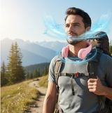 Portable Neck Fan: Holiday Hands Free Bladeless Neck Fan