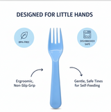 Reusable Heavy Weight Plastic Forks Serving Fork Set for Kitchen Travel Home 5 Pc