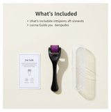 Derma Roller Anti Ageing Facial Scrubs & Polishes Scar Removal Hair Regrowth (0.75mm)