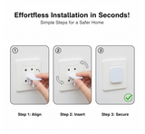 Safety Cover Guards for Electric Socket Plug (Big)