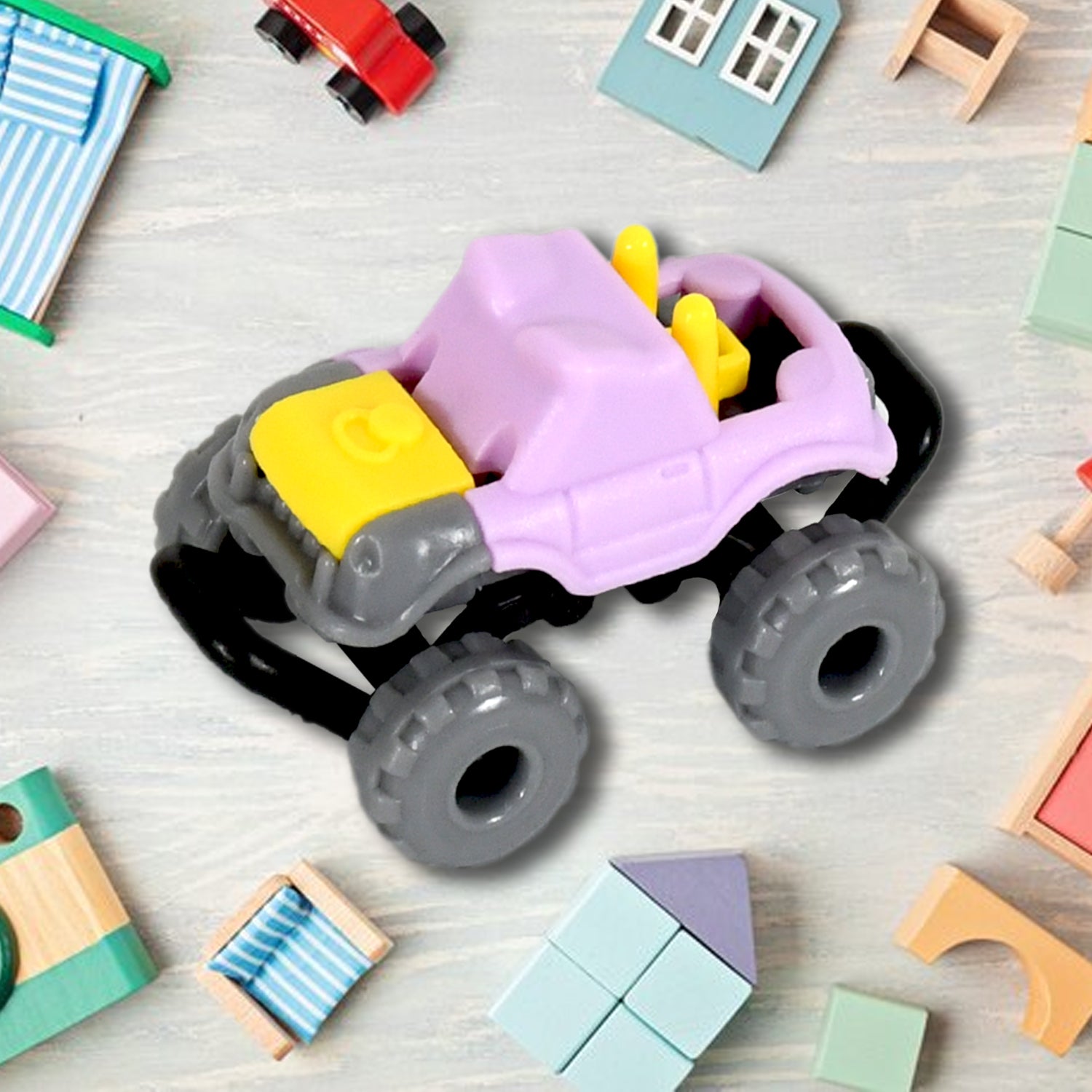 Mini Monster Trucks Friction Powered Cars for Kids  Blaze Truck for Kids (30 Pcs Set)