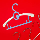 Large Adjustable Plastic Dress Hangers – Space-Saving & Lightweight (5 Pc)