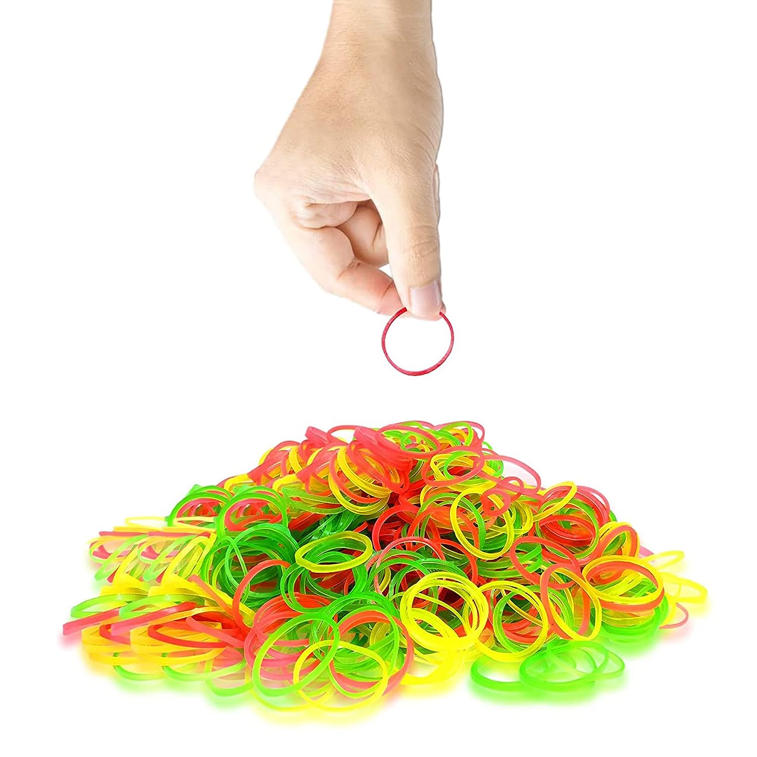 Strong & Reusable Rubber Bands: Multicolor (1.5 Inch 100 GM)