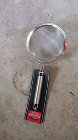 Mesh Sieve Quality Stainless Steel Fine Mesh Strainer with Sturdy Handle and Hook