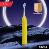 Adult Waterproof Electric Toothbrush (1 Pc / Battery Not Included / Mix Color)
