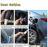 Portable Fuel Transfer Pump Kit for Petrol, Diesel & Liquids
