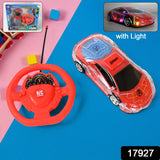 Plastic RC Racing Car – 2-Way Control with Handle Remote & Rechargeable Battery
