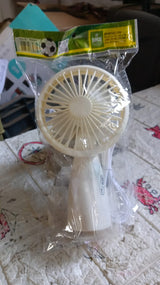 Mini Handheld Fan Portable Rechargeable Easy to Carry for Home Office  1 Pc