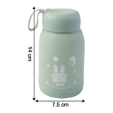 Cute Rabbit Printed Portable Insulated Water Bottle (330ML / 1 Pc)
