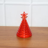 Premium LED Glowing Spiral Christmas Tree Night Lamp (1 Pc)