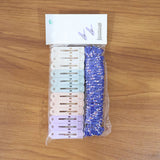 Outdoor drying rope