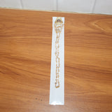 Elegant Gold-Tone Faceted Crystal Beaded Necklace (1 Pc)