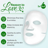 In’lief Hyaluronic Acid 0.1% & Aloe Vera 0.5% Hydrating Facial mask (1 Pc)