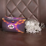 Multicolor LED Decorative String Light with Star-Shaped Covers (8 Meter)