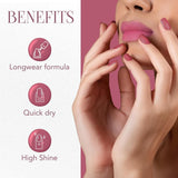 OG Beauty Perfect Pink Mattify Nail Paint (10 ML / 1 Pc)