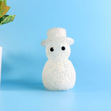 Snowman-Shaped Decorative LED Night Lamp (1 Pc)
