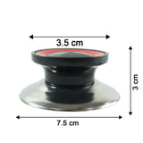 Transparent Heat-Resistant Glass Cooking Lid (1 Pc)
