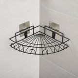 Easy-mount bathroom rack 