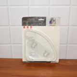 Self-Adhesive Corner Bathroom Shelf with Fast-Drain Holes (1 Pc)
