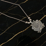 Indian silver pendant        
