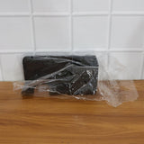 Wall Mounted Hair Dryer Holder with Multipurpose Organizer Shelf and Hook