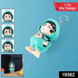 Mini Action Figure Keychain 