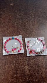 Traditional and Trendy Beaded Bracelet with Adjustable Chain (1 Pc)