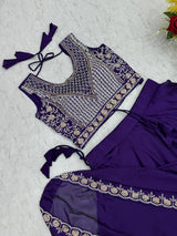 Pure Rangoli Silk 9 Meter Flair Wedding Lehenga Choli with Embroidered Shrug Style Dupatta