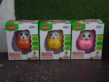 Musical Roly Poly Toy for Babies – Push & Shake Wobbling Doll