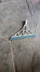 Dustpan, Kitchen Wiper, Window Cleaning Squeegee Tool & Broom Brush, (4 Pcs Combo)