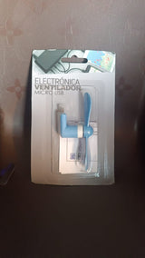 Micro / Android USB Mini Fan Flexible USB Fan (1 Pc / With Card Packing)